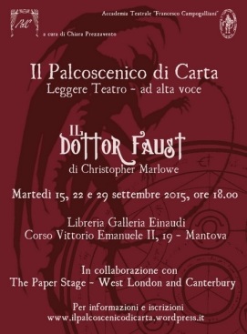 Paper Stage - Il Dottor Faust poster